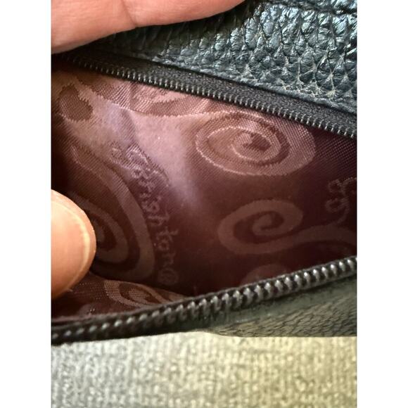 Brighton black and brown leather layered floral front wallet - Picture 7 of 8